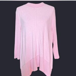 Chicos Romantic Pink Super Soft Sweater 2